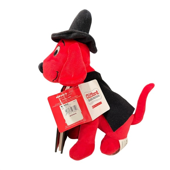 Clifford the Big Red Dog Plush Hat Book Character Stuffed Toy - Picture 4 of 5